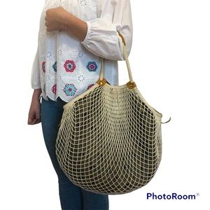 Jack Gommes Netted Shopping Bag/Tote/Large